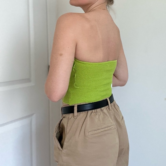 Strapless Twist Front Bandeau Top - Picture 5 of 9